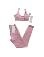 Pink yoga set