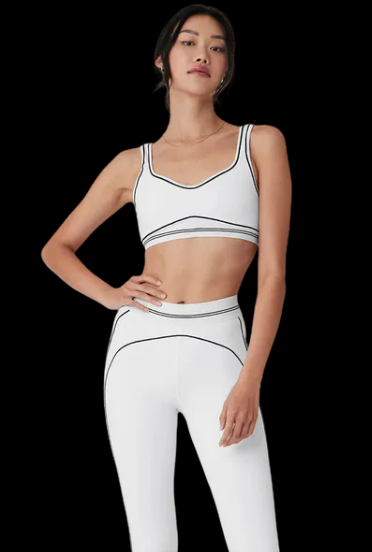 alo yoga xs 2枚セット White yoga set – Soldbyherluxe
